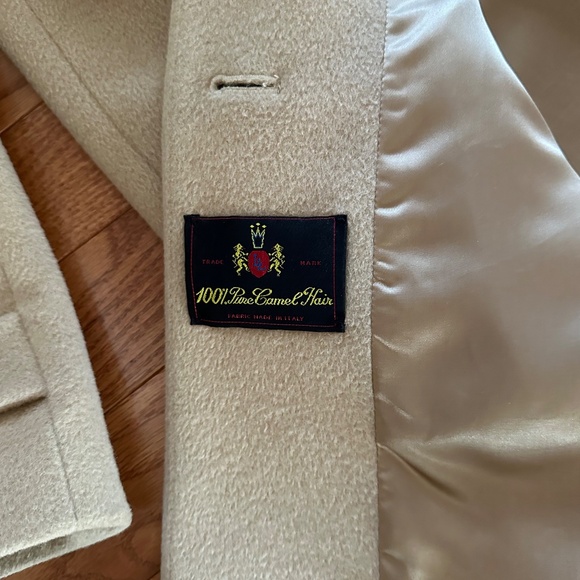 Larry Levine Tan Women's Coat - Picture 3 of 5